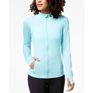 ID Ideology Women's Essentials Performance Zip Jacket, Size L, Created for Macy'